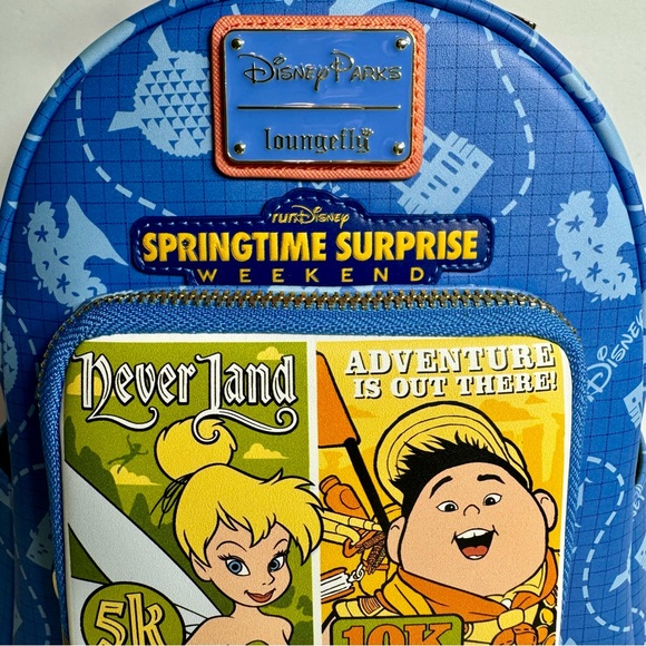 NWT. 2024 Disney Parks runDisney Springtime Surprise Weekend Loungefly bag - Picture 4 of 13